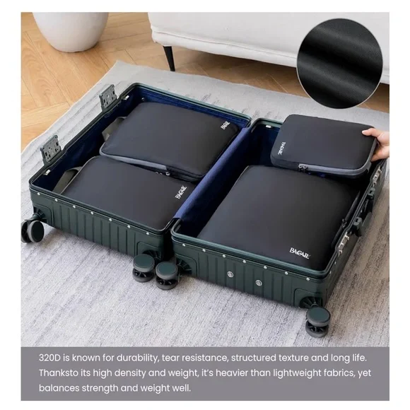 BAGAIL 2x4 Set Compression Packing Cubes Travel Expandable Packing Organizers - Picture 6 of 7